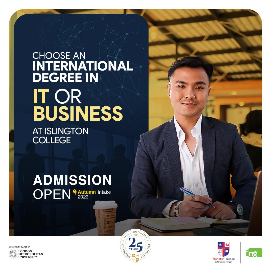 Admission Open Spring intake 2023